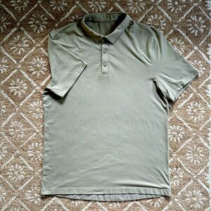 Lululemon Evolution S/S Polo Shirt (Tan)